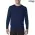 Performance LS Adult Tee - Marbled Navy