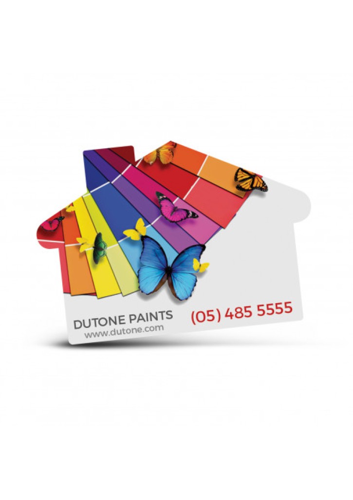 AD Labels 70 x 50mm - House Shaped AD Labels 70 x 50mm - House Shaped