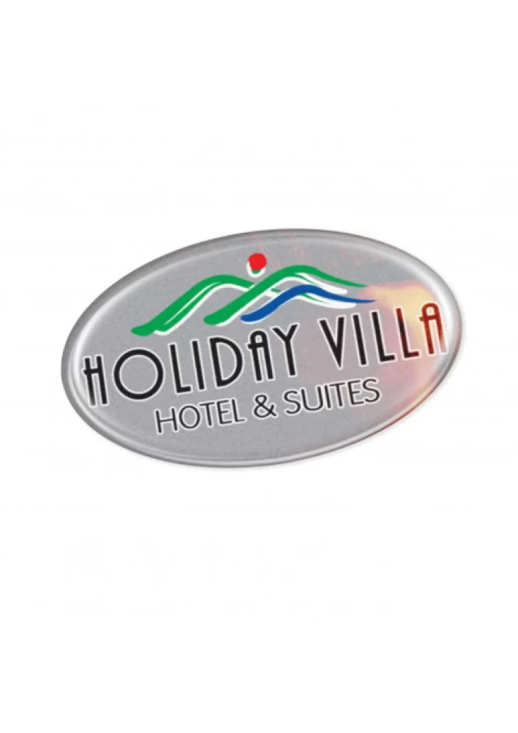Resin Coated Labels 74 x 43mm Oval