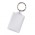 Lens Key Ring - Rectangle - Clear
