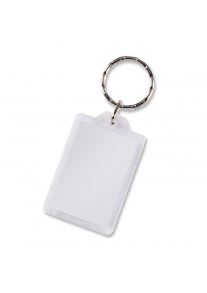 Lens Key Ring - Rectangle