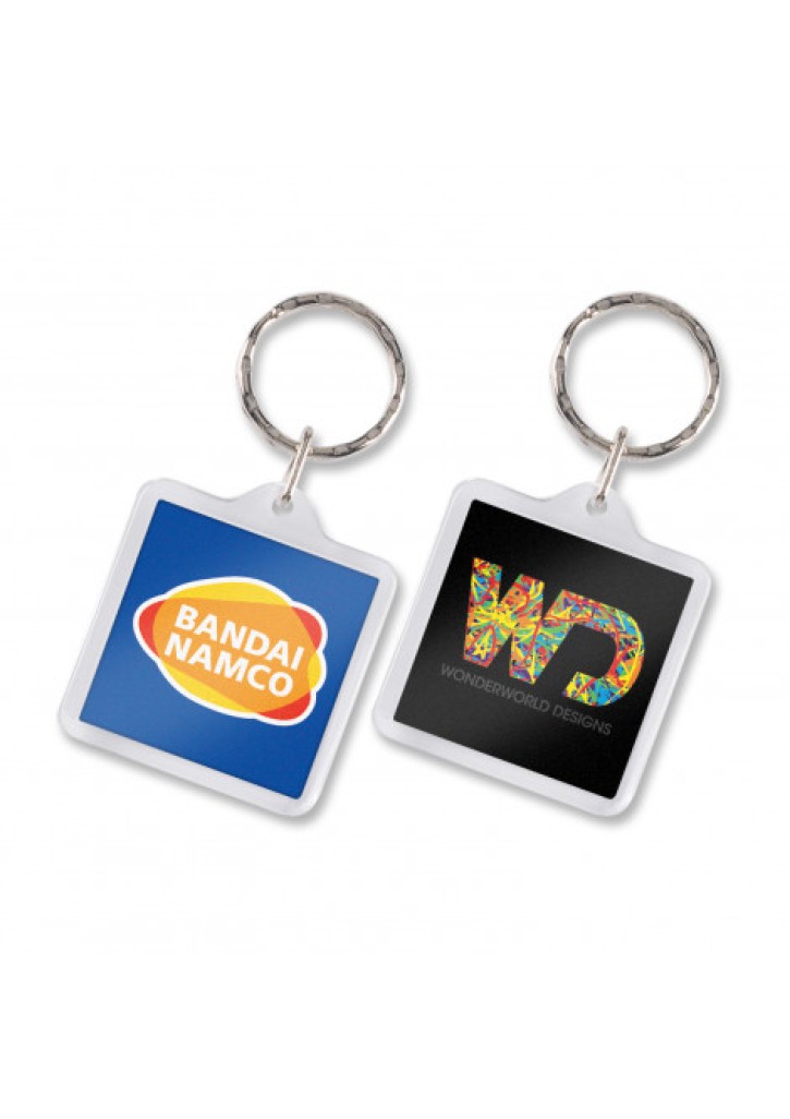 Lens Key Ring - Square