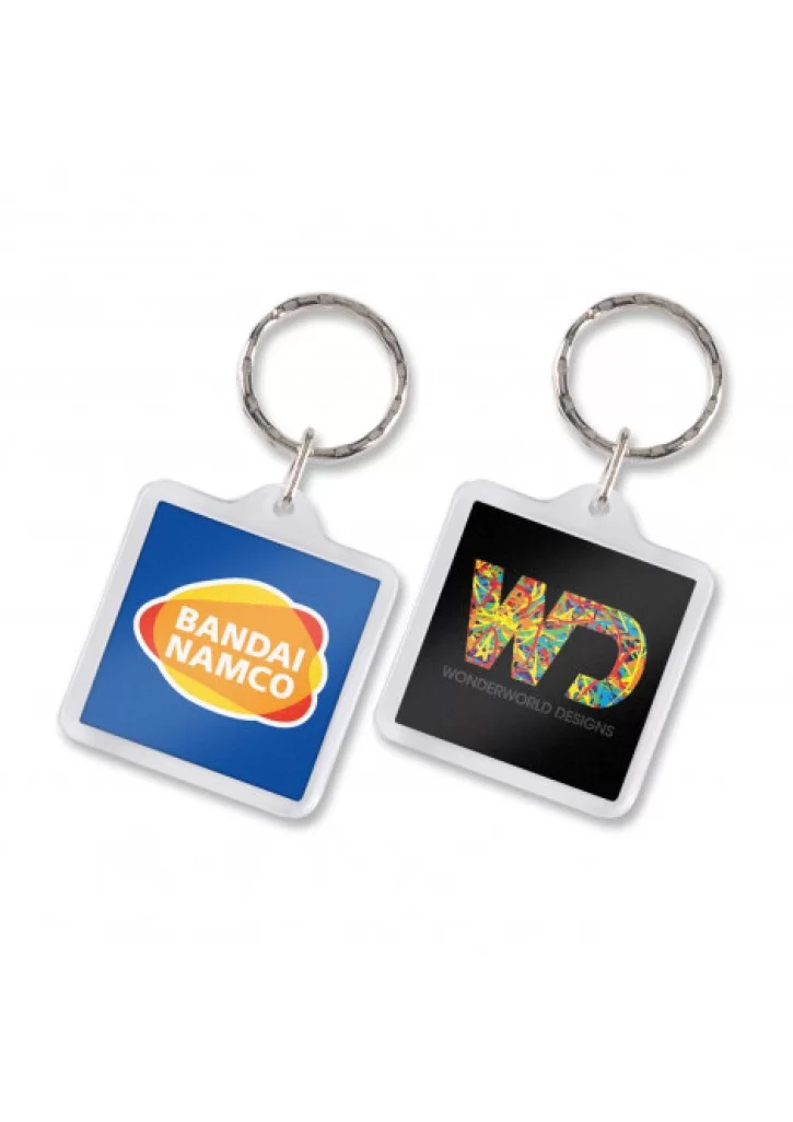Lens Key Ring - Square