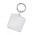 Lens Key Ring - Square - Clear