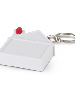 House Tape Measure Key Ring