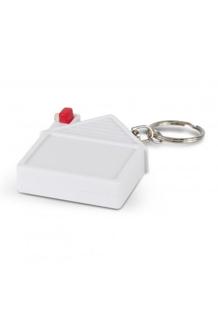 House Tape Measure Key Ring