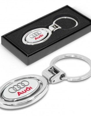 Spinning Metal Key Ring
