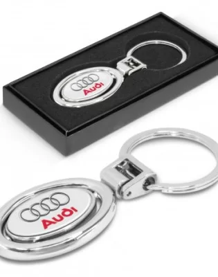 Spinning Metal Key Ring