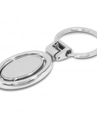 Spinning Metal Key Ring