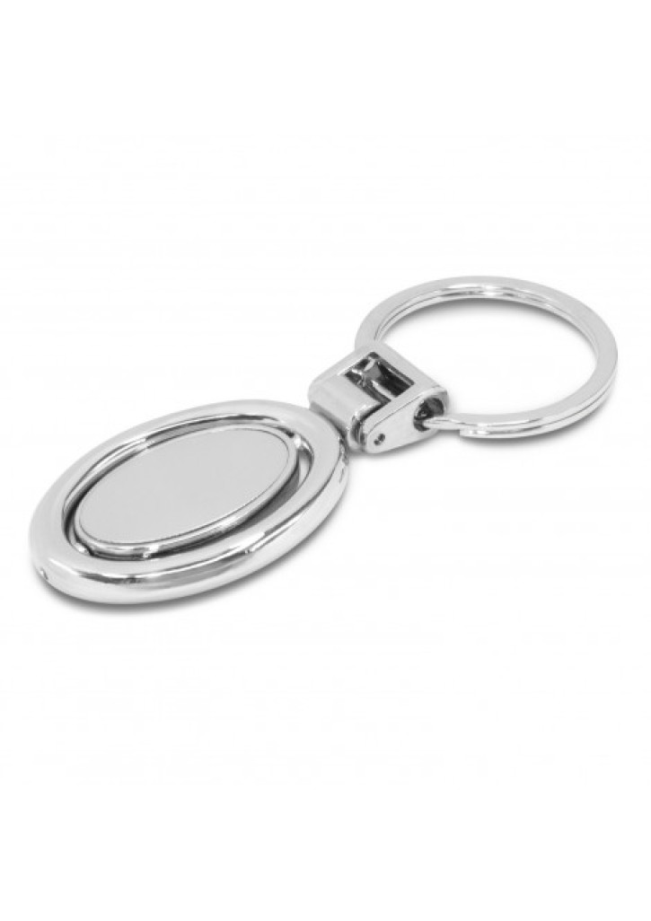 Spinning Metal Key Ring