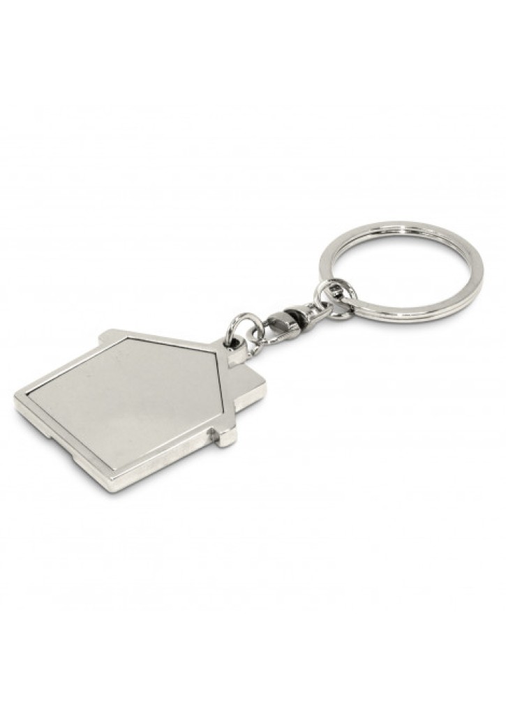 House Metal Key Ring