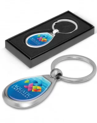 Drop Metal Key Ring