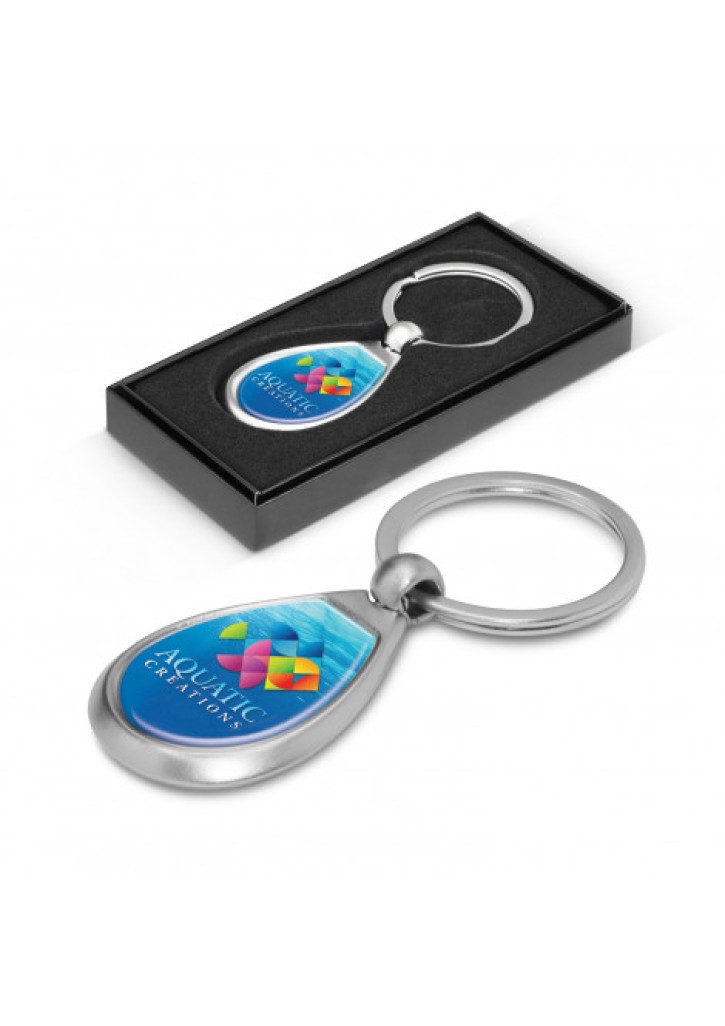 Drop Metal Key Ring