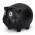 Piggy Bank - Black