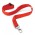 Custom Printed Lanyard - 16mm - Red
