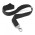 Custom Printed Lanyard - 24mm - Black. Special PMS colours are available for a minimum of 500pcs