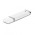 Quadra 4GB Flash Drive - White