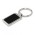 Laser Etch Metal Key Ring - Black