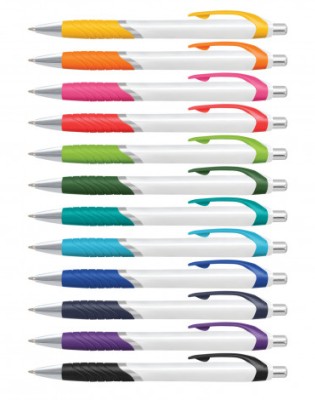 Jet Pen -  White Barrel