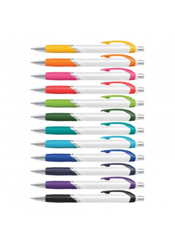 Jet Pen -  White Barrel