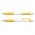 Jet Pen -  White Barrel - Yellow
