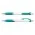 Jet Pen -  White Barrel - Teal