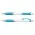 Jet Pen -  White Barrel - Light Blue
