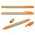 Kraft Pen Highlighter - Natural/Orange