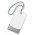 Trekka Luggage Tag - White/Silver
