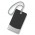 Trekka Luggage Tag - Black/Silver