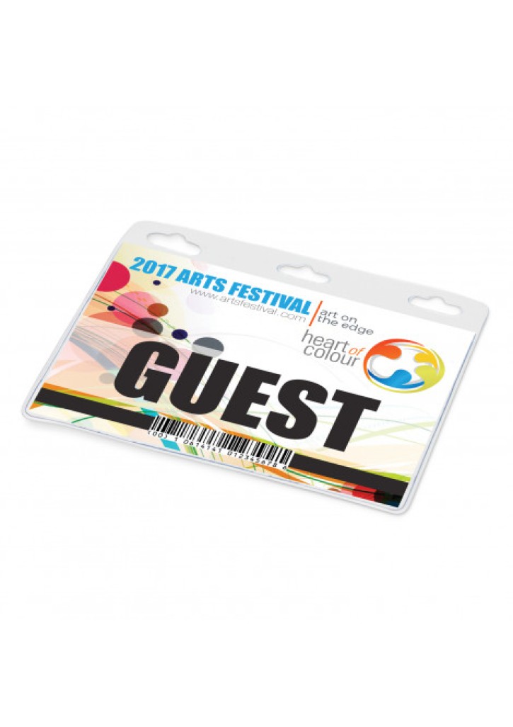 Clear Vinyl ID Holder