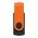 Helix 8GB Flash Drive - Orange/Black