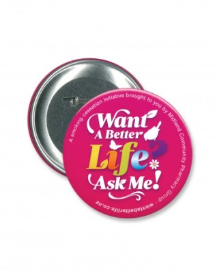 Button Badge Round - 90mm