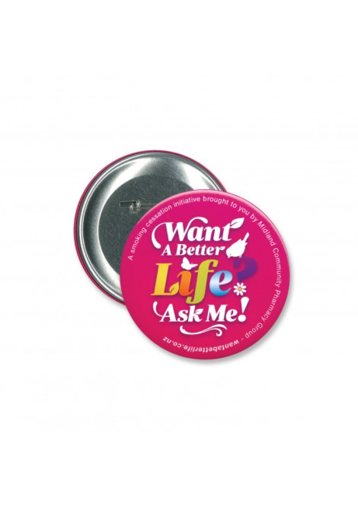 Button Badge Round - 90mm