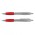 Vistro Pen - Silver Barrel - Red