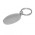 Surf Key Ring - Silver