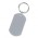 Lotus Key Ring - Silver
