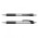 Cleo Pen - Coloured Barrel - Silver