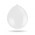 30cm Balloons - White
