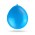 30cm Balloons - Light Blue