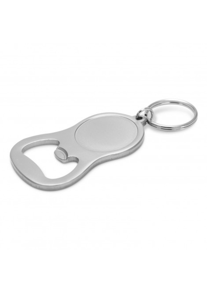 Chevron Bottle Opener Key Ring
