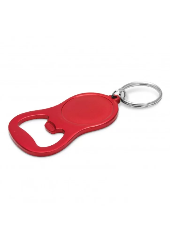 Chevron Bottle Opener Key Ring
