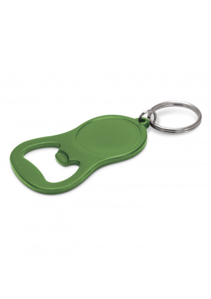 Chevron Bottle Opener Key Ring