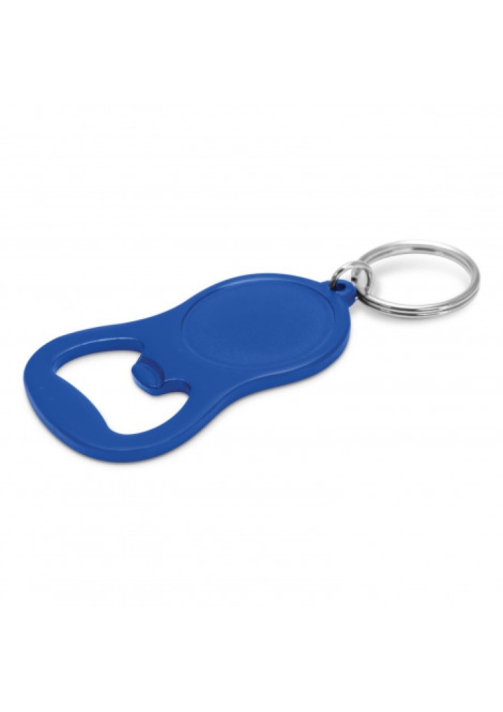 Chevron Bottle Opener Key Ring