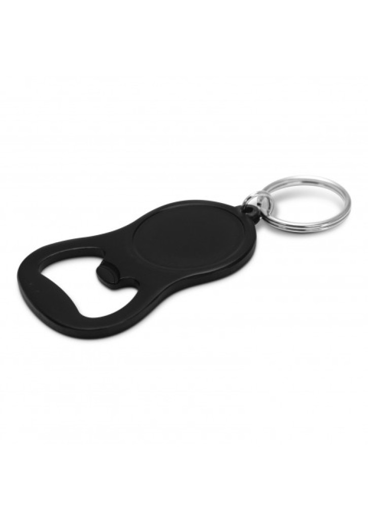 Chevron Bottle Opener Key Ring