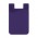 Silicone Phone Wallet - Purple