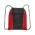 Ranger Drawstring Backpack - Red/Black