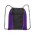 Ranger Drawstring Backpack - Purple/Black
