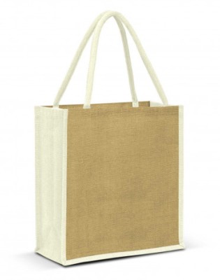 Lanza Jute Tote Bag