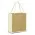 Lanza Jute Tote Bag - Natural/White